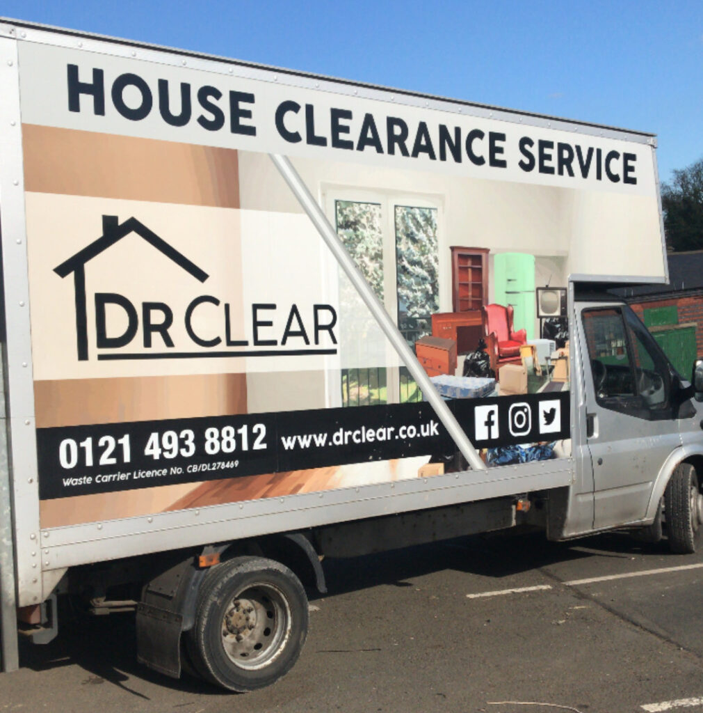 House Clearance van in Sutton Coldfield